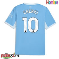 Camiseta Manchester City Rayan Cherki #10 Primera Equipación 2026-27 manga corta